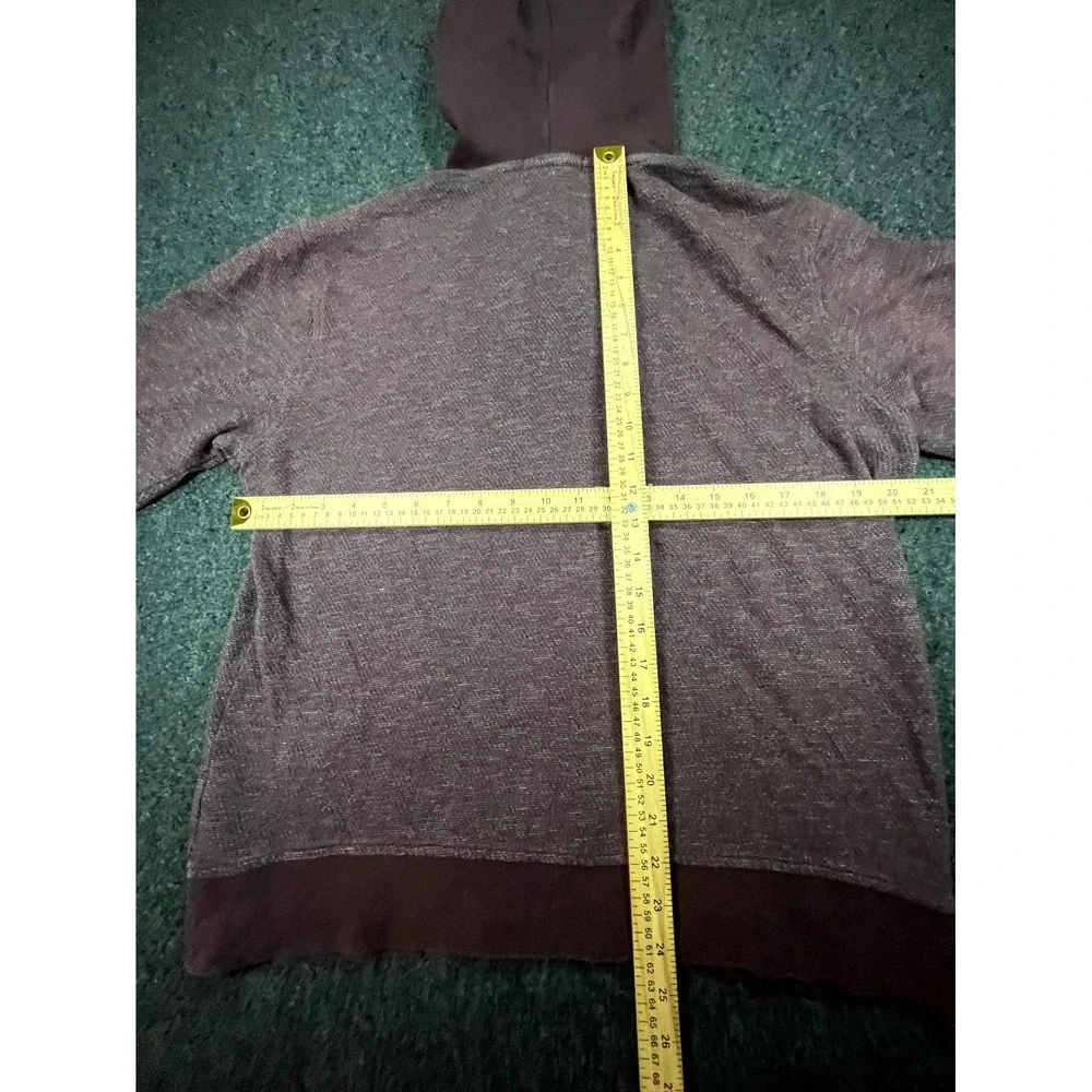 Banana Republic Hoodie Men's Medium Brown Single Chest Flap Pocket Pullover